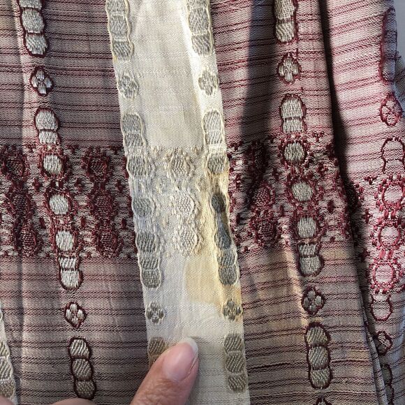 Unbranded Silk Side Slit Maxi Dress Size Medium - Picture 9 of 12